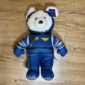 Boeing Cst –100 Astronaut Teddy Bear Space Pilot Stuffed Plush 14” NWT Cute 2017